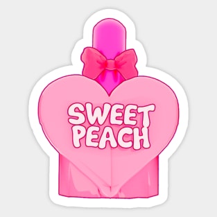 Sweet Peach Nail Polish Sticker